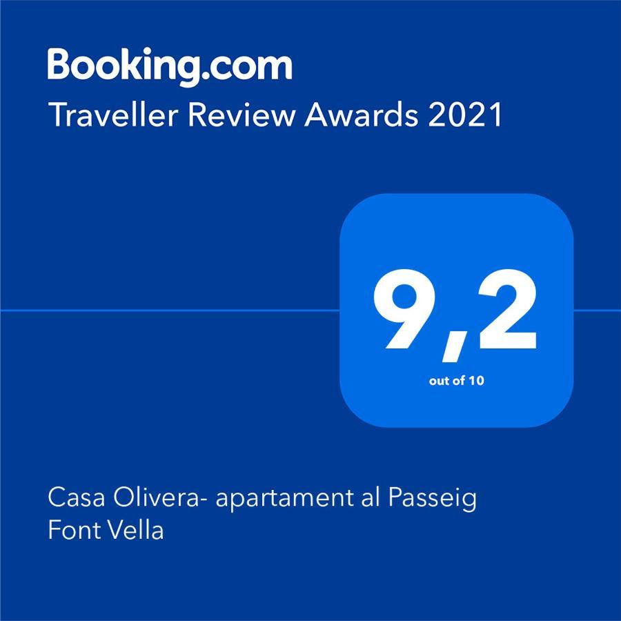 Casa Olivera- Apartament Al Passeig Font Vella سانت إلاري ساكالم المظهر الخارجي الصورة